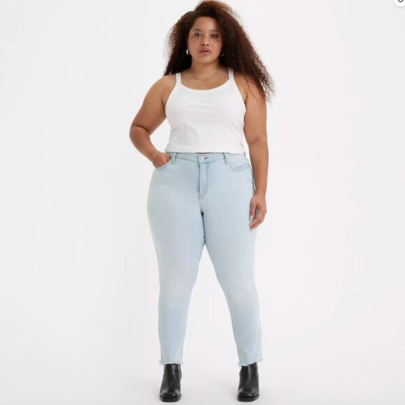 Levi's 311 Shaping Skinny Women's Stretch Jeans Light Wash Like New - Picture 1 of 3